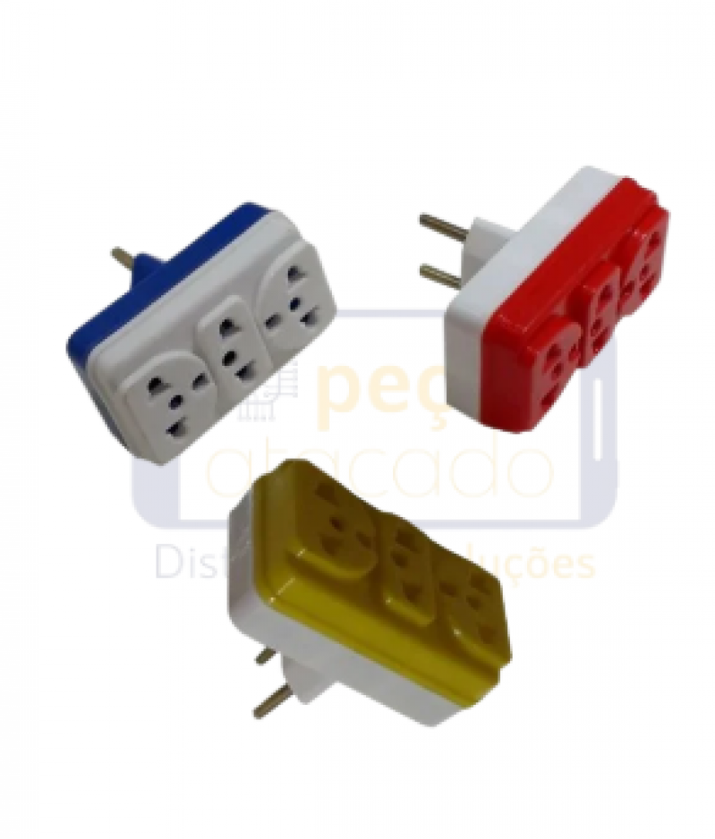T ADAPTADOR 3 SAIDAS (REGUA)