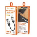 ADAPTADOR DE ÁUDIO TIPOC | P2 PEINING (PEI-CT03)