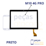 TOUCH TABLET MULTILASER M10 4G PRO PRETO