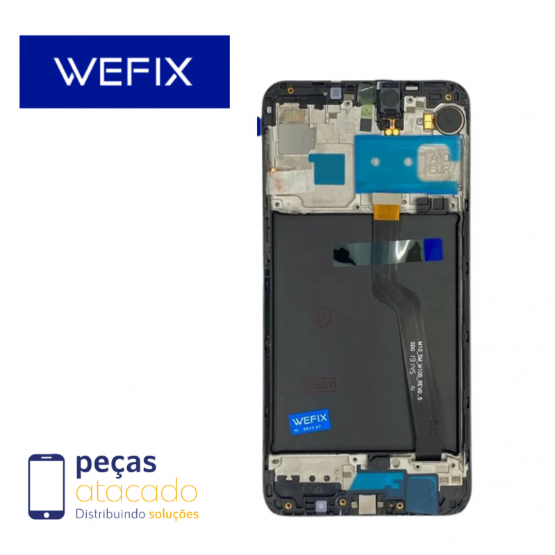 S-0047 FRONTAL SAMSUNG A10 (SM-A105) COM ARO WEFIX IPS