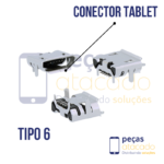 C-0063 CONECTOR DE CARGA TABLET POSITIVO V8 (S455)