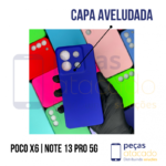 CAPA AVELUDADA XIAOMI POCO X6 – NOTE 13 PRO 5G