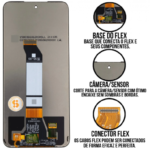 S-0497 FRONTAL XIAOMI NOTE 10 5G | POCO M3 PRO(M2103K19PG) SEM ARO ORIGINAL CHINA IPS