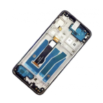 FRONTAL MOTOROLA MOTO G8 PLUS (XT-2019) COM ARO PRETO MACAQUINHO PREMIUM