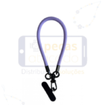 CORDÃO DE PULSO PARA CELULAR LILAS