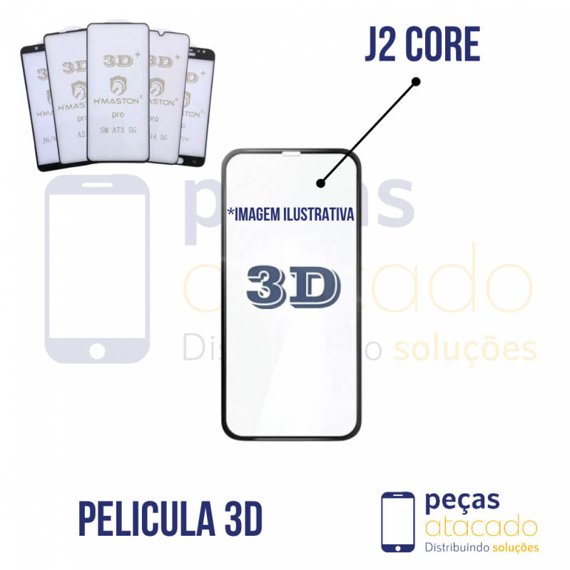 P-0671 PELICULA SAMSUNG J2 CORE 3D