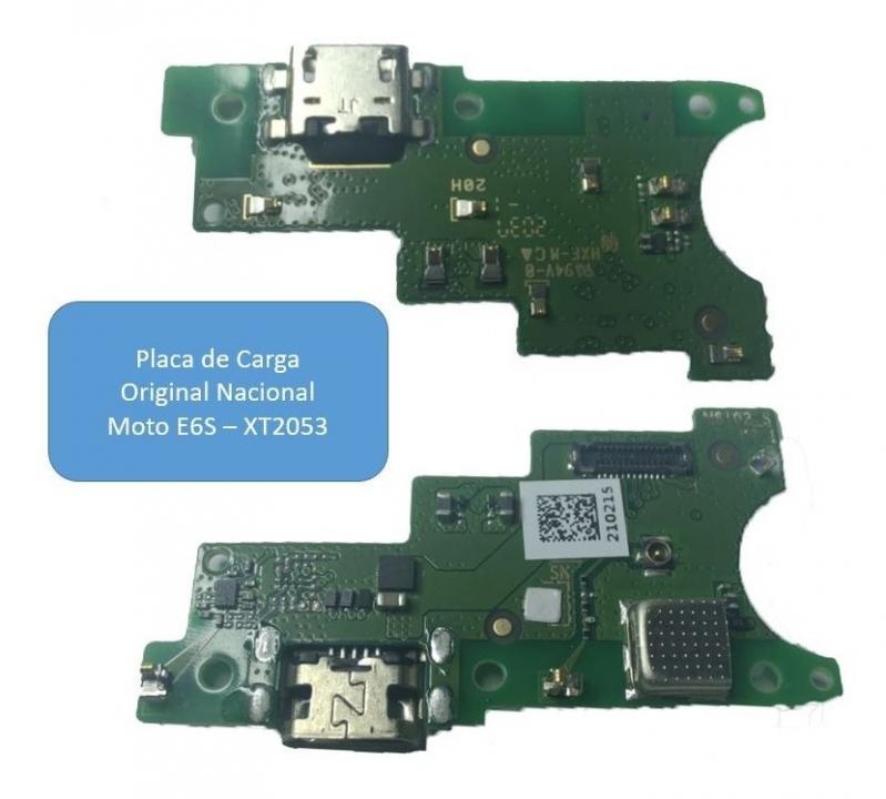 SUB PLACA DE CARGA MOTOROLA MOTO E6S (XT2053) | E6i ORIGINAL