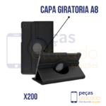 CAPA GIRATORIA SAMSUNG TAB A8 2021 – X200