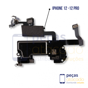 J-0063 FLEX AURICULAR | SENSOR PRESENÇA IPHONE 12 | 12 PRO PRIME