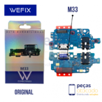 SUB PLACA DE CARGA SAMSUNG M33 WEFIX ORIGINAL