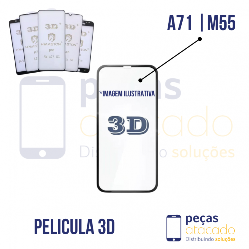 P-0667 PELICULA SAMSUNG A71 | M55 3D
