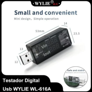TESTE DIGITAL USB WYLIE (WL-616A)