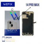 S-0976 FRONTAL IPHONE 14 PRO MAX (A2893) SOFT IC 120RZ WEFIX OLED (NAO PRECISA TROCAR EPROM)