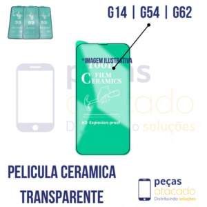 P-0203 PELICULA MOTOROLA MOTO G14 | G54 | G62 CERAMICA TRANSPARENTE