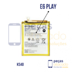 BA-0065 BATERIA 1 LINHA MOTOROLA MOTO E6 PLAY (XT2029) E6S (XT2053) (KS40)