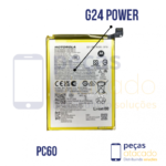 BA-0630 BATERIA 1 LINHA MOTOROLA MOTO G24 POWER (XT2425) (PC60)