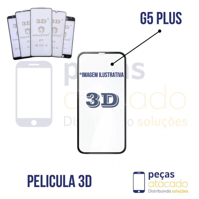P-0172 PELICULA MOTOROLA MOTO G5 PLUS 3D
