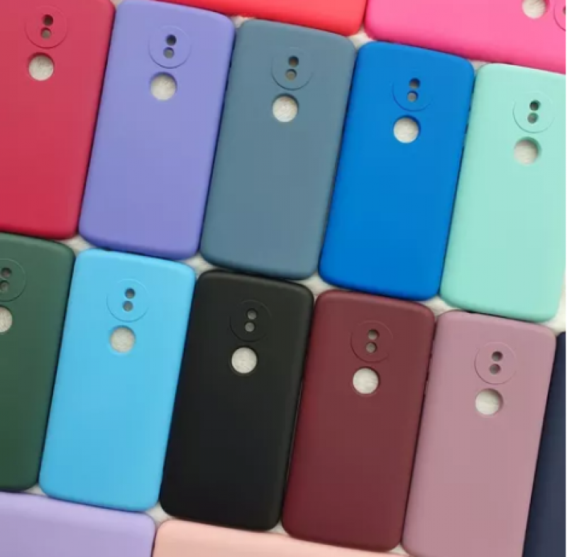 CAPA AVELUDADA MOTOROLA G7 POWER