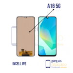S-0804 FRONTAL SAMSUNG A16 5G (SM-A166) | A16 4G  (A165) SEM ARO INCEL IPS