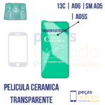 P-0600 PELICULA XIAOMI REDMI 13C | A06 | SM A05 | A05S CERAMICA TRANSPARENTE