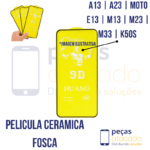 P-0614 PELICULA SAMSUNG A13 | A23 | MOTO E13 | M13 | M23 | M33 | K50S CERAMICA FOSCA