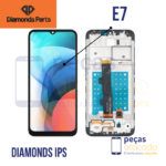 S-1040 FRONTAL MOTOROLA MOTO E7 (XT2095) COM ARO DIAMONDS IPS