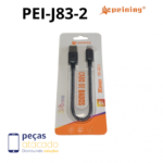 CABO PEINING USB | LIGHTNING 24CM 6A (PEI-J83-2)