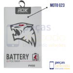 BA-0044 BATERIA ROX MOTOROLA MOTO G23 (PH50) (1 ANO DE GARANTIA)