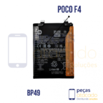 BA-0627 BATERIA 1 LINHA XIAOMI POCO F4 (22021211RG) BP49