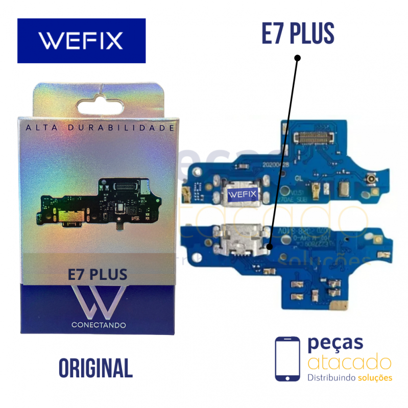 SUB PLACA DE CARGA MOTOROLA MOTO E7 PLUS (XT2081) ORIGINAL
