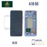 S-0489 FRONTAL SAMSUNG A16 5G (SM-A166) COM ARO WE KEEP OLED