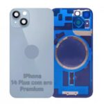 N-0069 TAMPA TRASEIRA COM SUPORTE E IMÃ IPHONE 14 PLUS TITANIUM BRANCO ESTELAR