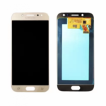 S-1084 FRONTAL SAMSUNG J7 PRO (SM-J730) SEM ARO DOURADA ORIGINAL CHINA OLED
